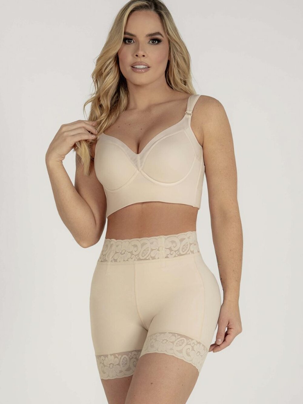Shape Up Trendy Control Shorts with BBL Effect – 201241 - Beige